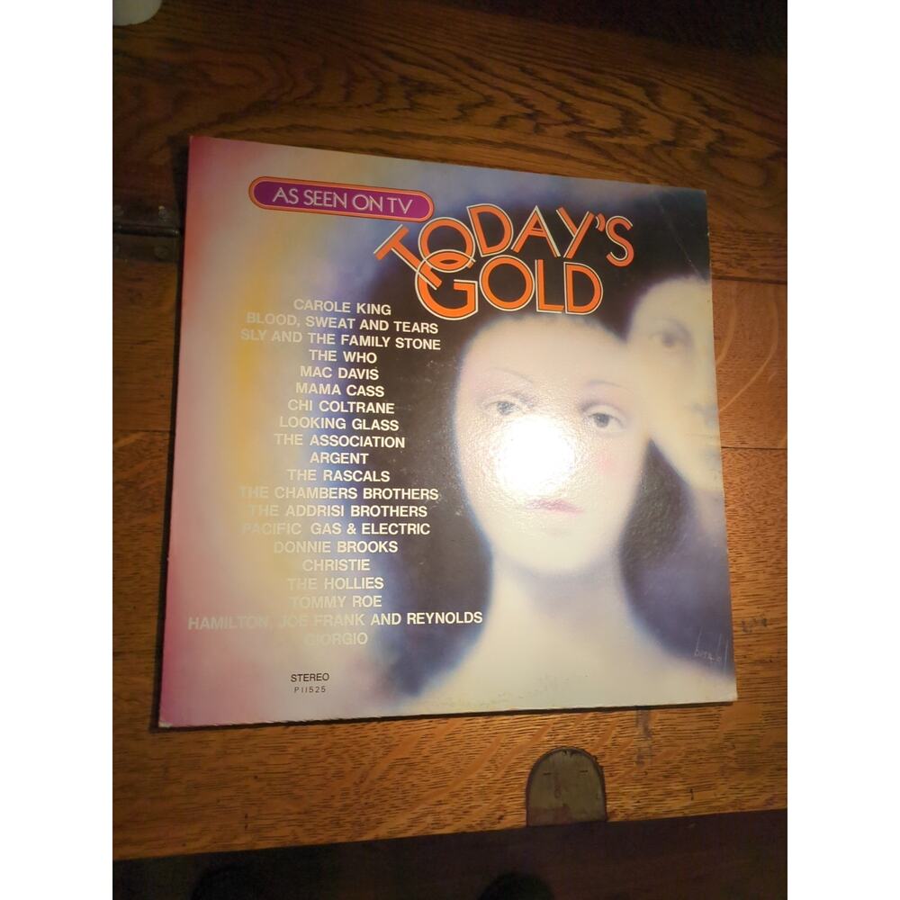 Todays Gold --as Seen On TV (P 11525) LP VINYL VARIOUS ARTISTS